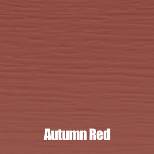 autumn red vinyl siding