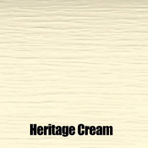 heritage cream vinyl siding