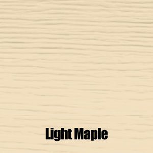 light maple vinyl siding