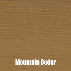 mountain cedar vinyl siding