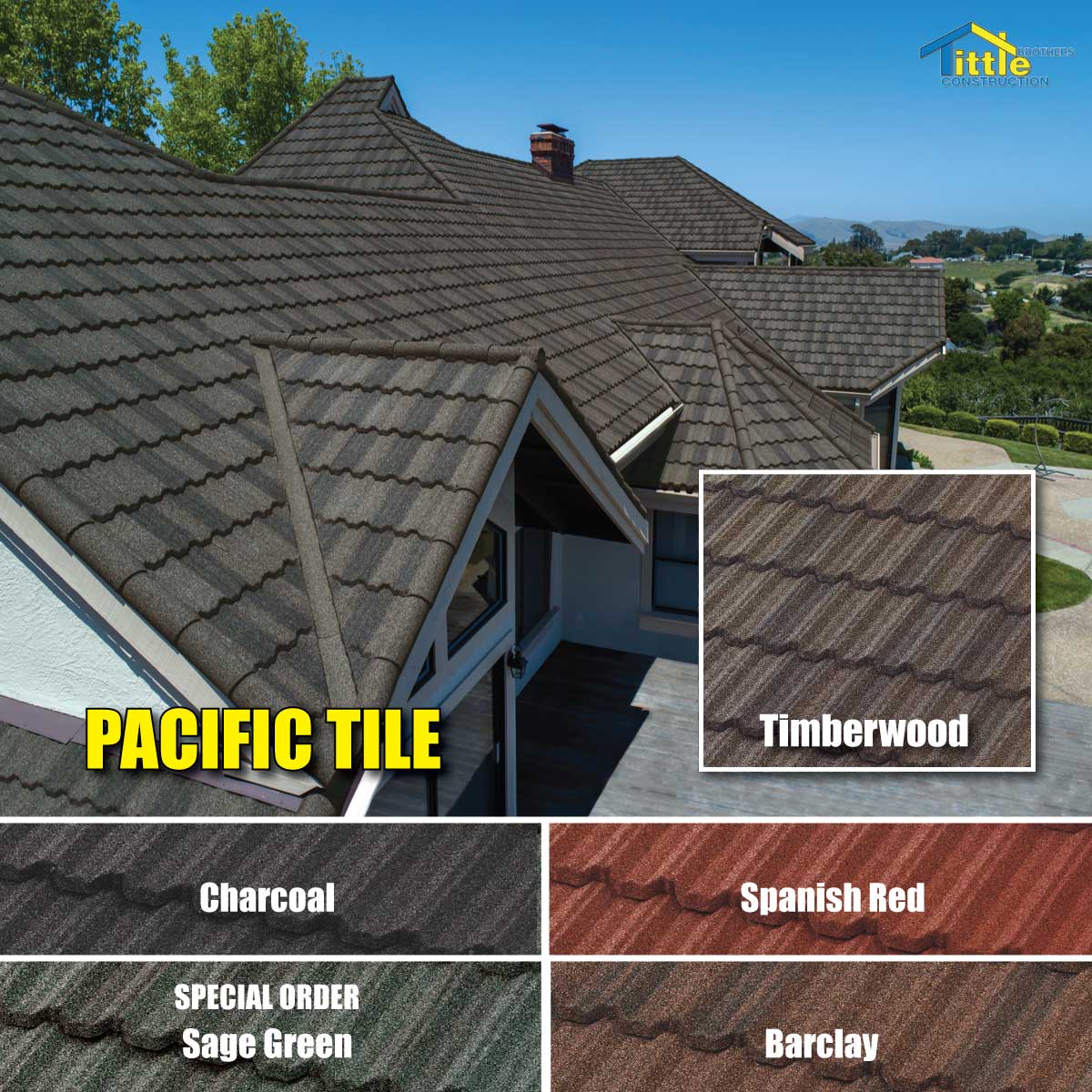 pacific tile metal roof shingles