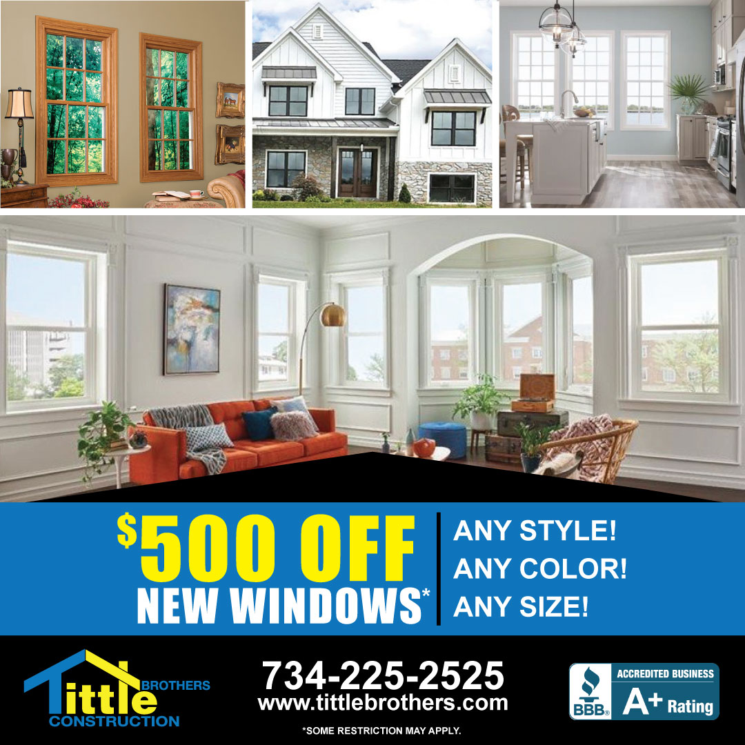 vinyl replacement windows for Michigan homes