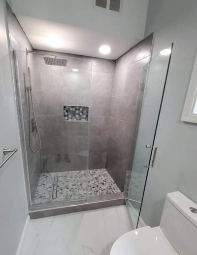 grey bathroom remodel
