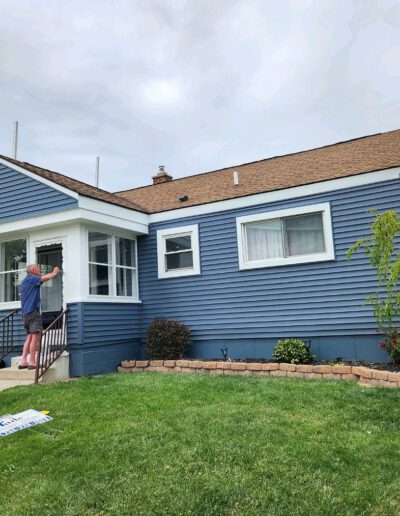 new siding and roof installation in Riverview, MI