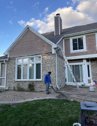 roofing installation on home in Canton, Michigan