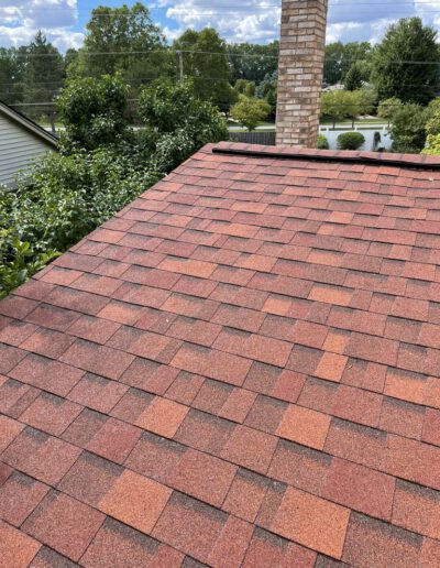 red roof installation in Sterling Heights, MI