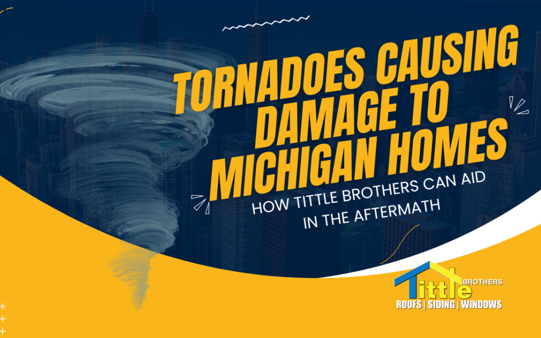 Tornadoes Causing Damage To Michigan Homes