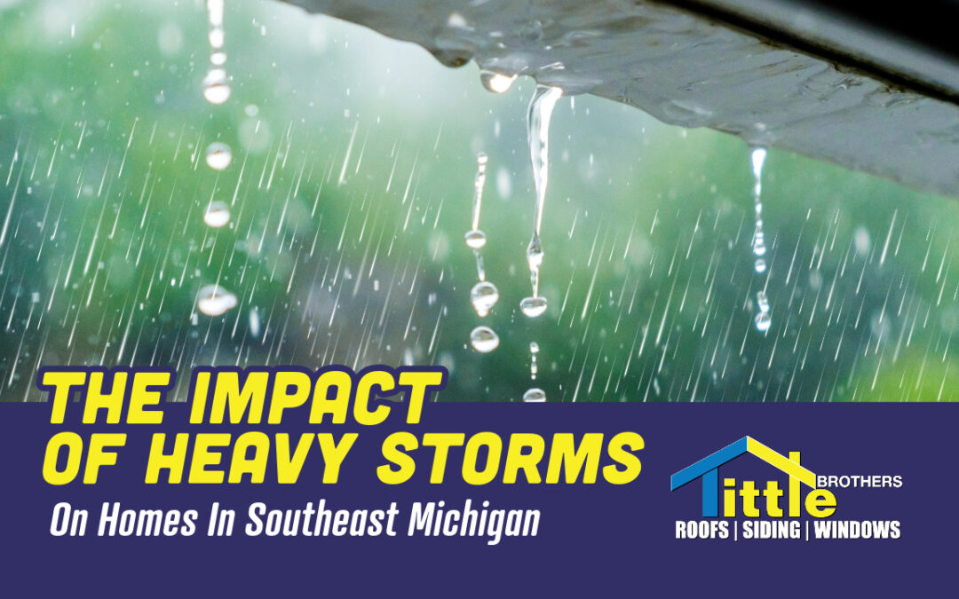 How Heavy Storms Can Cause Severe Damage to Residential Roofs
