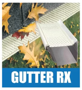gutter cleaning on a home in Michigan