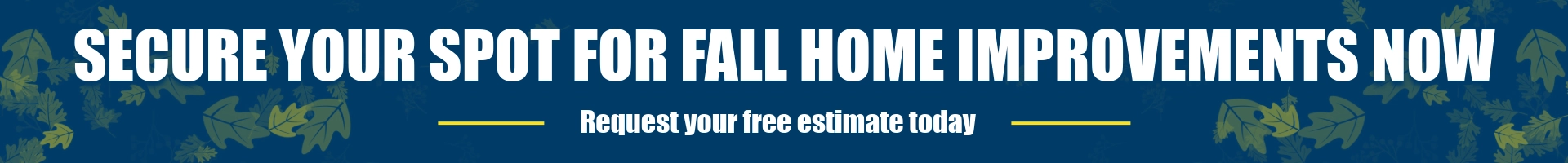 Fall Banner